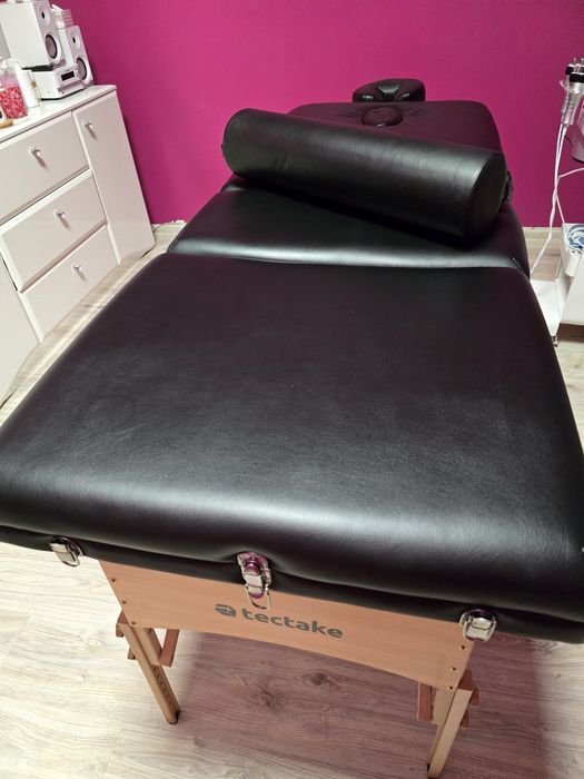 Stół czarny do masażu