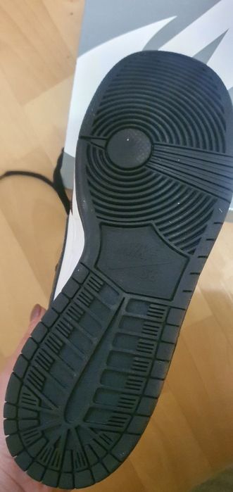 Кроссовки Nike кожа мех осень-зима