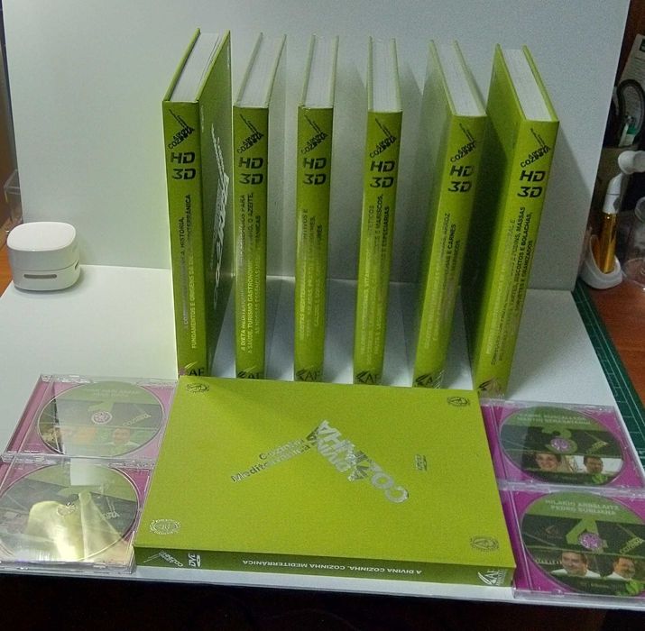 A Divina Cozinha Mediterrânica - Edição colecionador (6 livros+4 DVD)