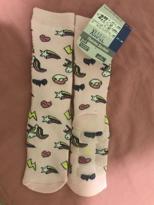 Носки на девочку, махровые