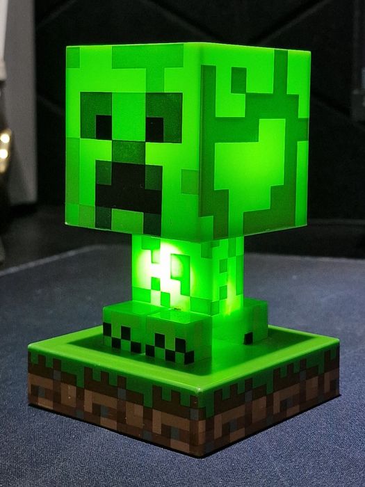 Lampka Minecraft Creeper