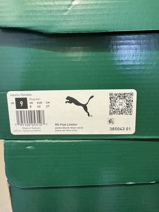 НОВІ PUMA ОРИГІНАЛ 9 42 27 RS-Fast Limiter чоловічі кросівки 385043 01