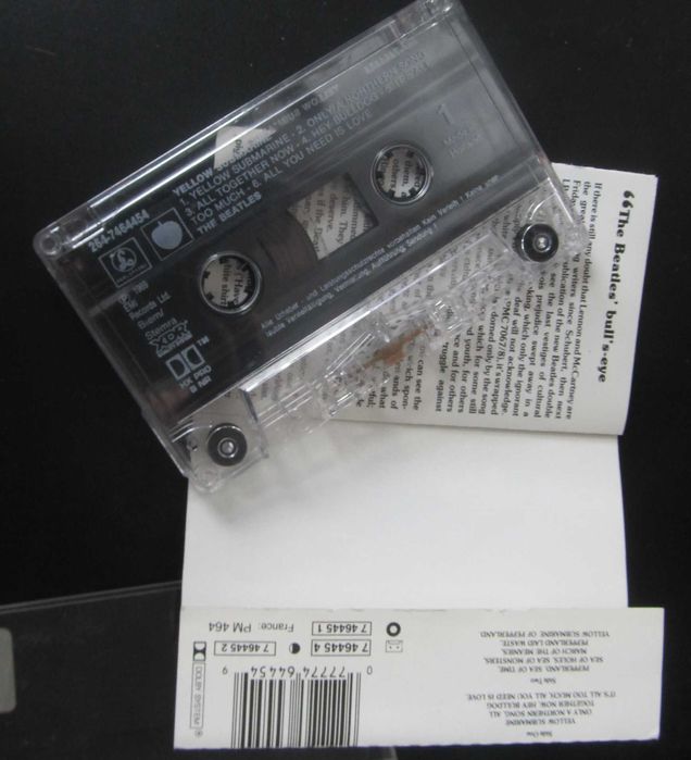 The Beatles Yellow Submarine  kaseta