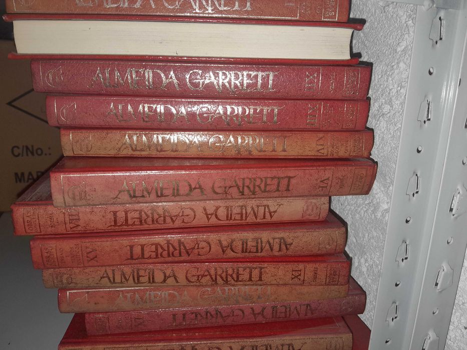 livros Victor Hugo,  Almeida Garrett, Júlio Dinis, Eça de Queirós