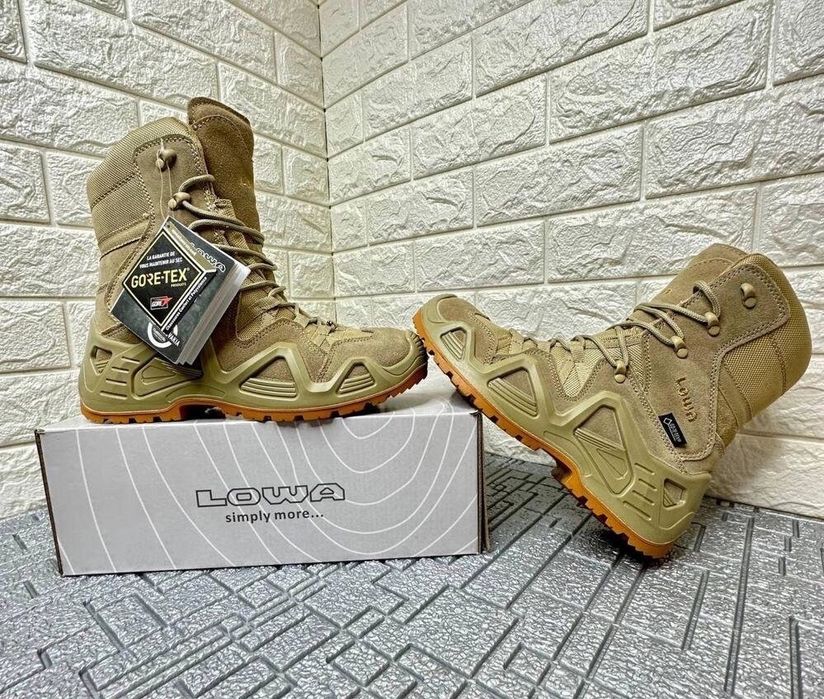 Військові трекінгові черевики Лова Високі боти Lowa Zephyr GTX® Hi TF