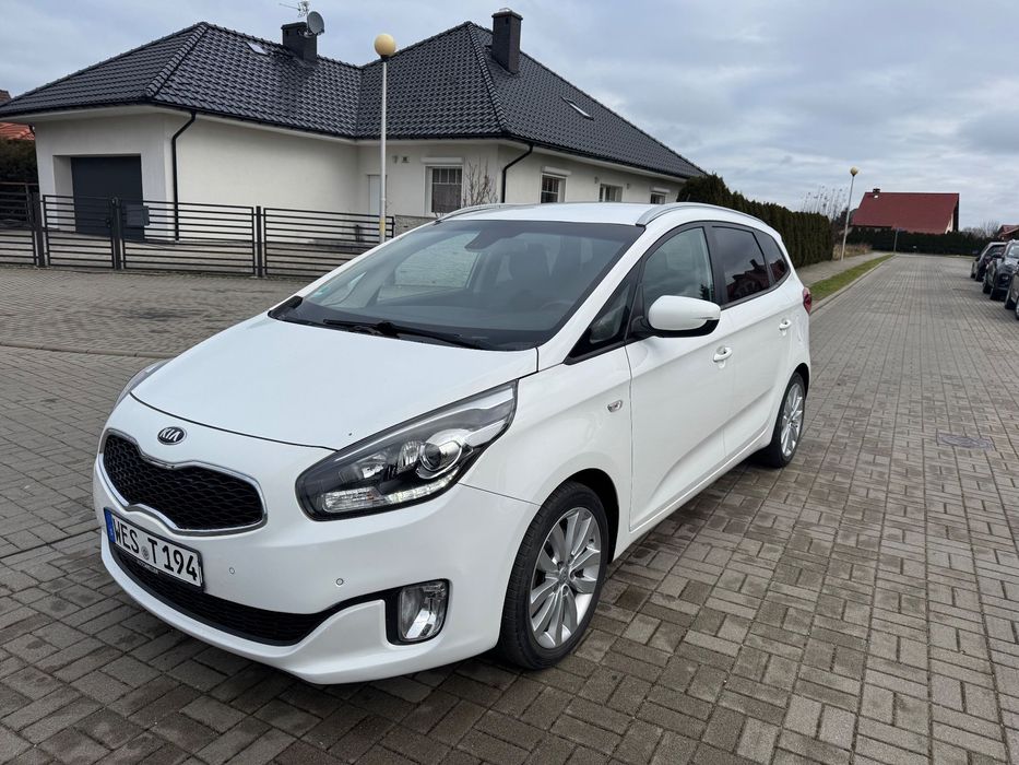 Kia Carens Piękna KIA CARENS Serwis ASO Navi 3D gwarancja 1,6 GDI