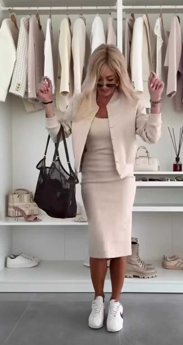 Комплект плаття + кардиган