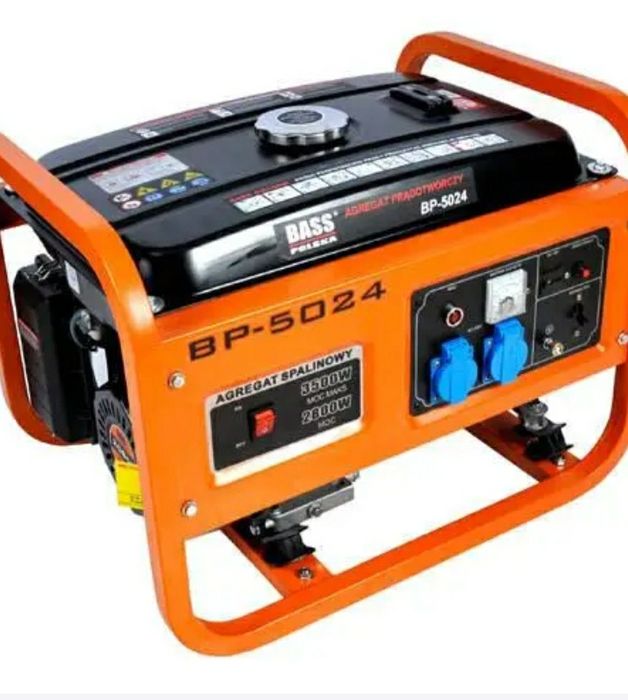 генератор бензиновый 3.8 квт 220V Медная Обмотка