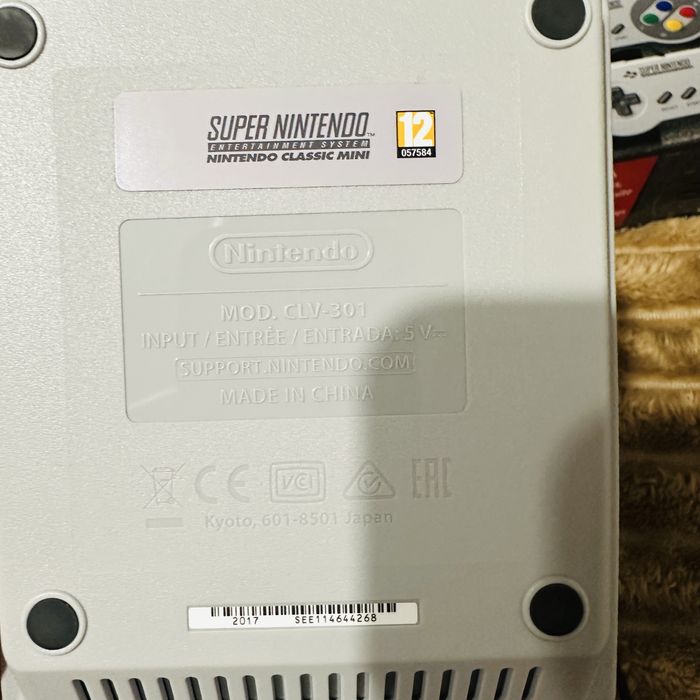 Super Nintendo Entertainment System Classic Mini