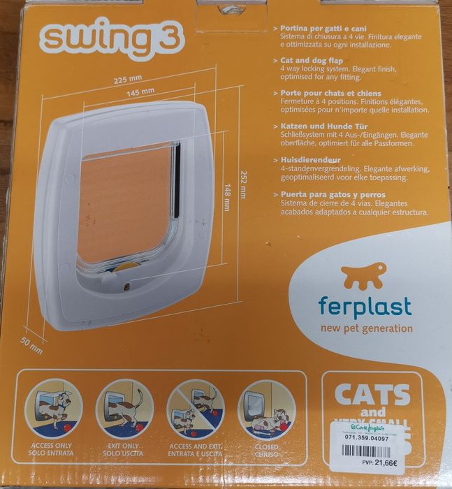 Ferplast Porta Swing 3 | Branca