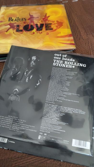 Rolling Stones
Beatles love 2lps
Roxy Music 
Selados