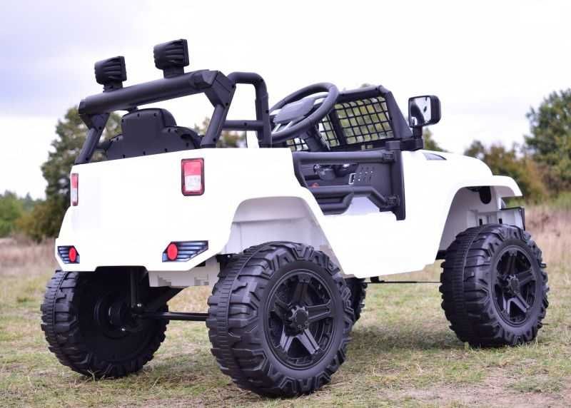 Terenowy JEEP RAPTOR OFF-ROAD Elektryczny Auto Akumulator RC 2 DZIECI