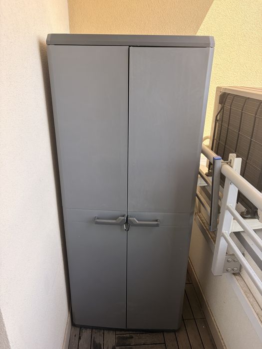 Szafa z tworzywa wysoka grafit