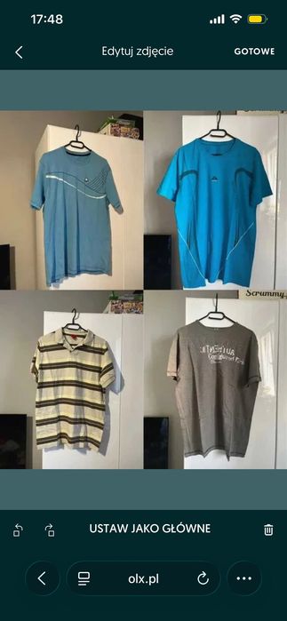 Zestaw koszulek męskich XL