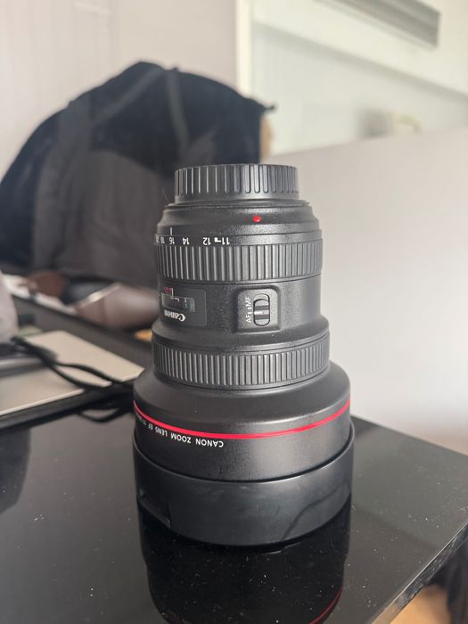Lente cânon 11-24 mm F4 como nova