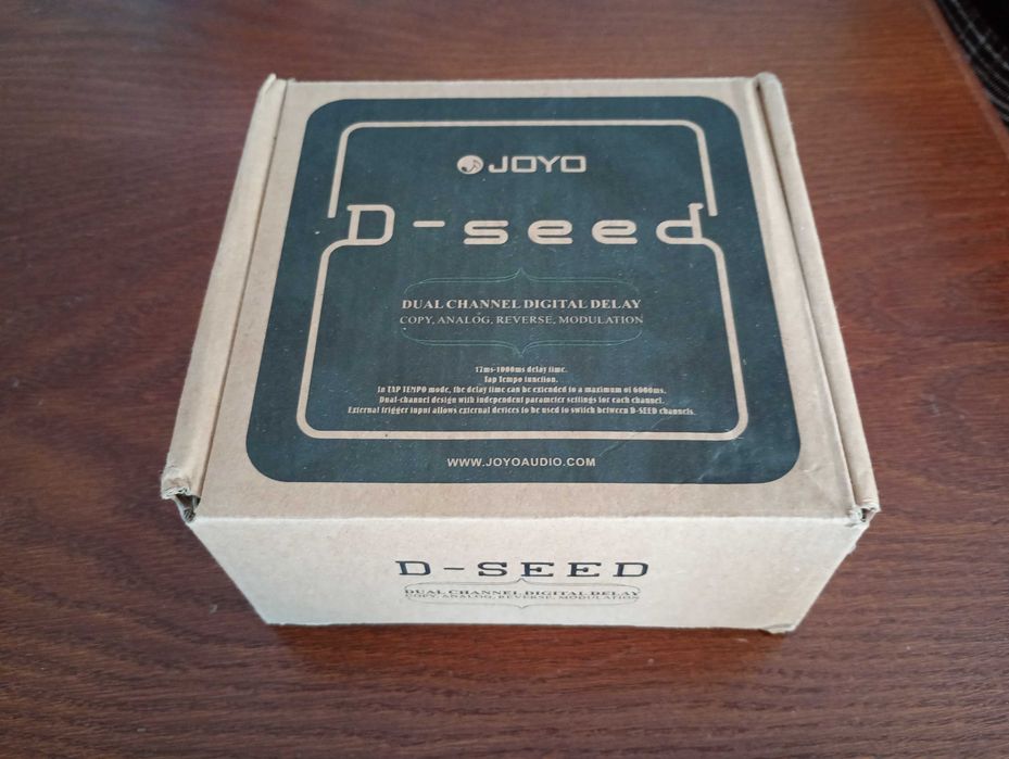 Joyo D-seed cyfrowy, dwukanałowy efekt delay