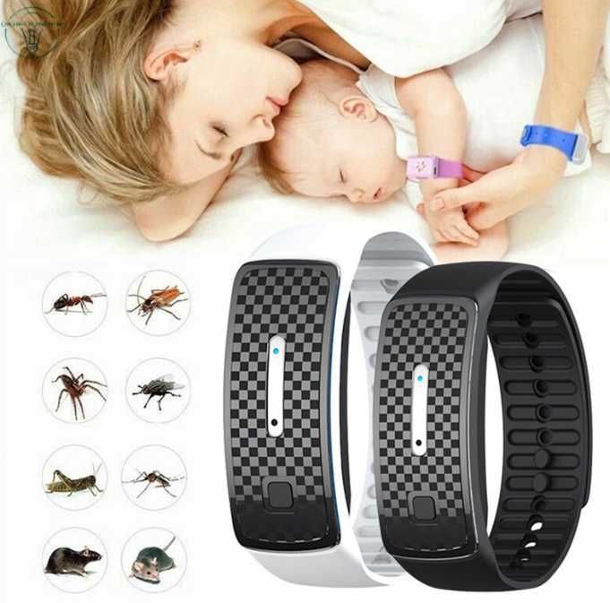Pulseira Anti-Mosquitos Ultrassônica para verão NOVO ENVIO GRÁTIS