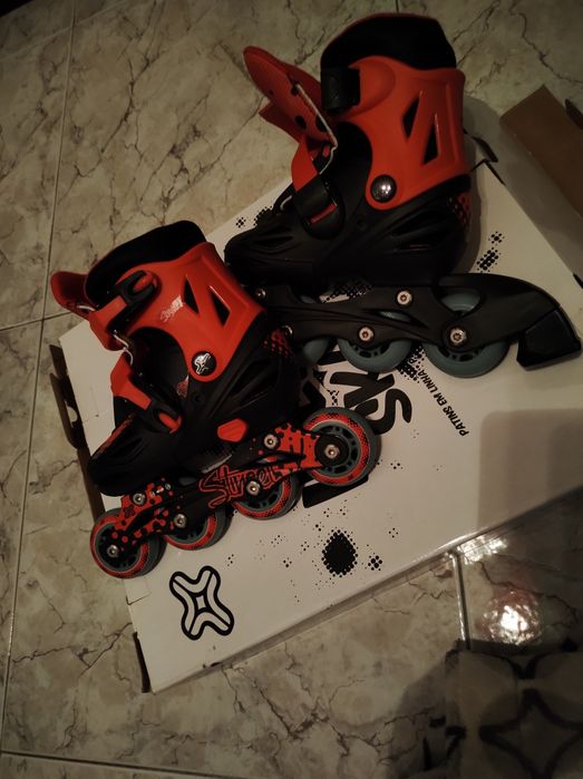 Patins em linha usados 1x