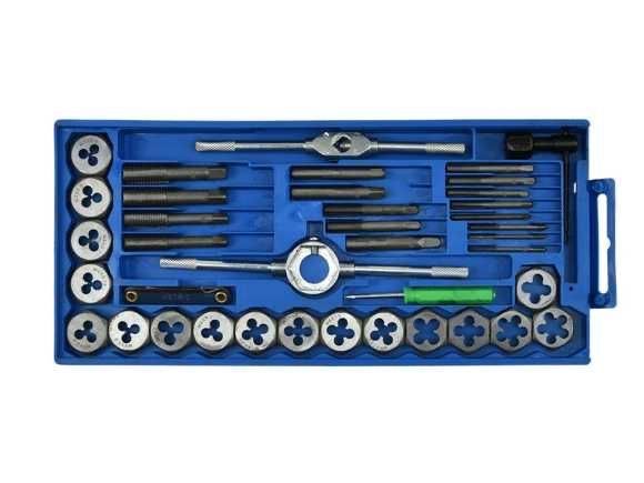 Набор метчиков и плашек М3-М12 40 шт K01501