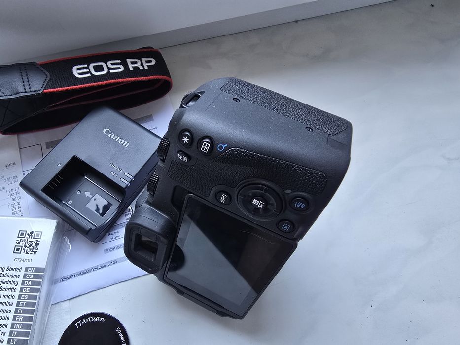 Canon RP + TTARTISAN RF 50mm F2,  Gwarancja