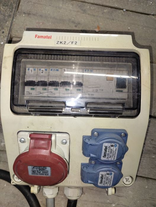 Rozdzielnica budowlana