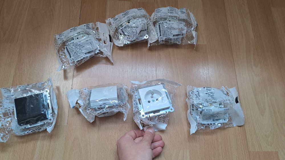 Gniazdka łącza zestaw wszystko nowe