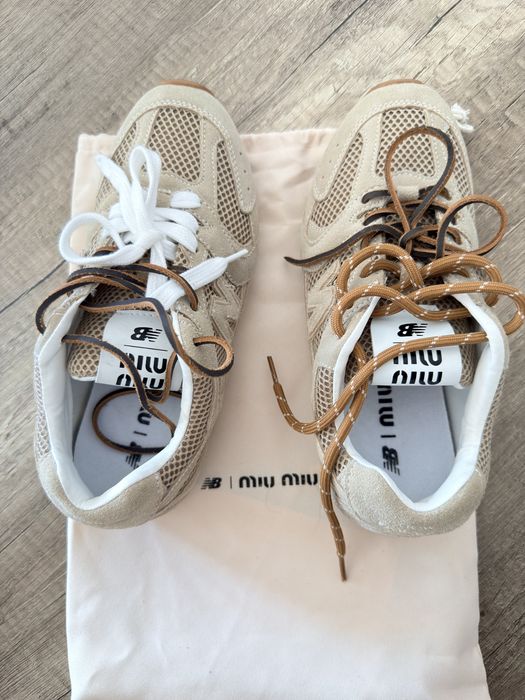 Tenis com defeito NB x miu miu NOVOS