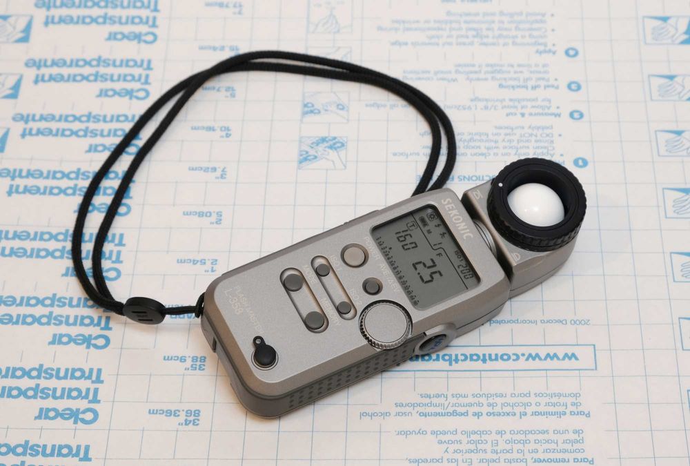 Swiatlomierz Sekonic L-358, Flash Master