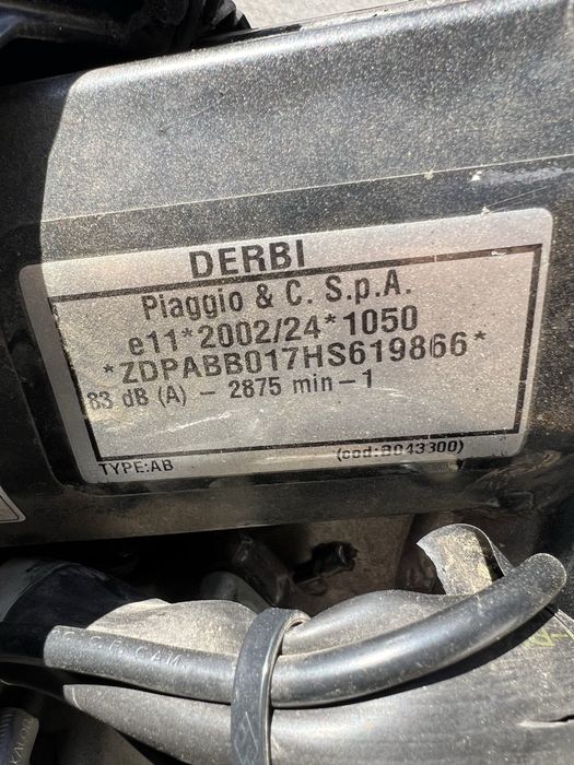 Derbi Senda 50/70 2018r. Kat. AM