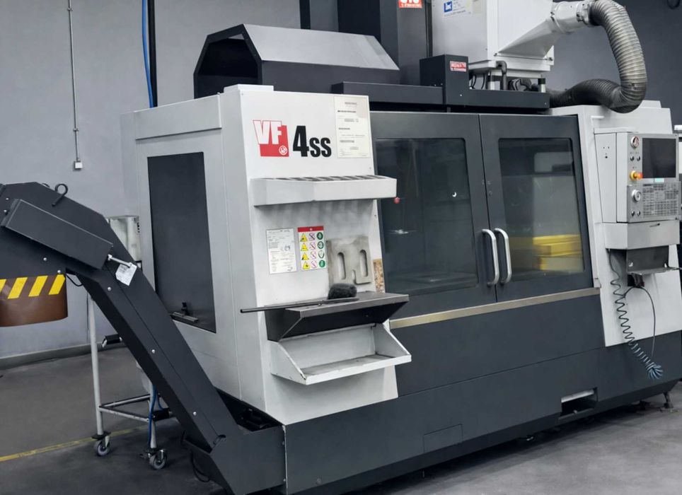 Frezarka CNC HAAS VF-4SS (2018r) JAK NOWA |z Niemiec