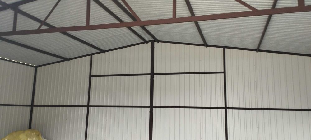 garaż blaszany 6x6 garaż blaszak 5x7 garaże blaszane 5x7 profil