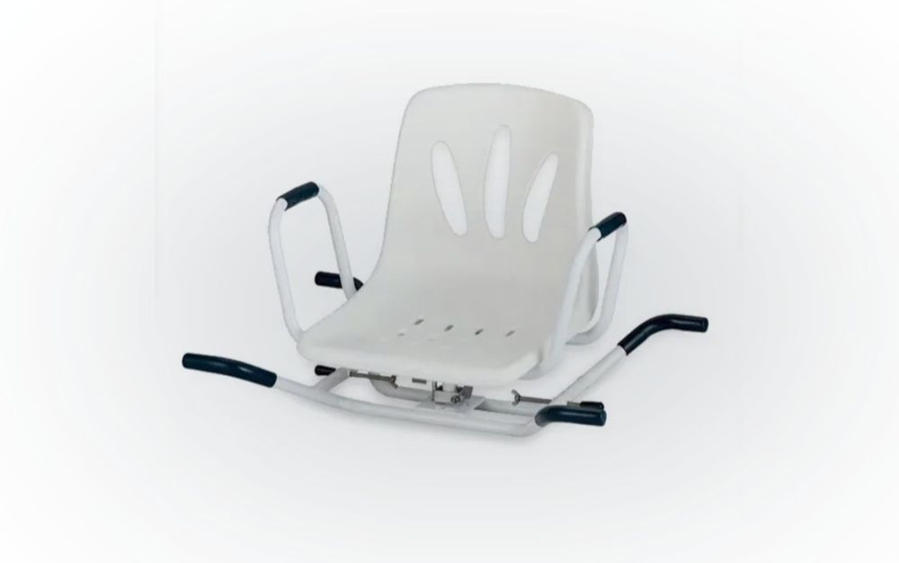 Cadeira de banho giratória