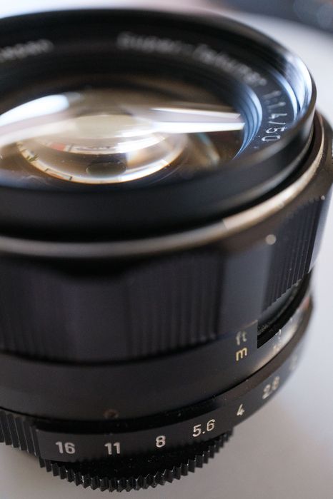 Obiektyw Asahi Pentax Super- Takumar 50/1.4 TOR. Stan BDB. M42