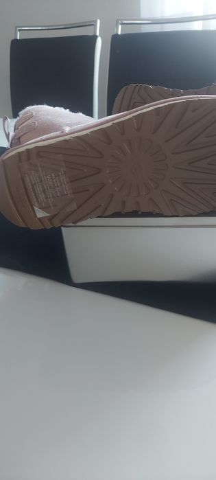 Śniegowce ugg 39 pudrowy róż