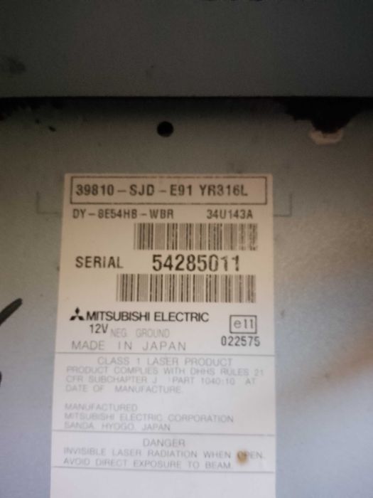 Sprzedam orginalne radio do Hondy FRV