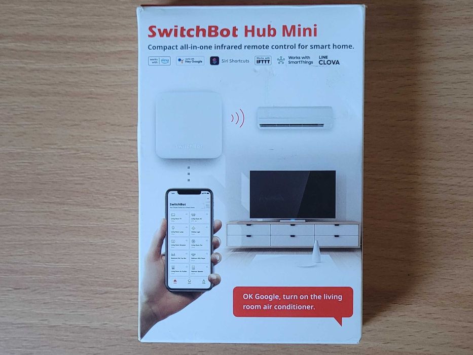 SwitchBot Hub Mini inteligentny pilot Wi-Fi z nadajnikiem podczerwieni