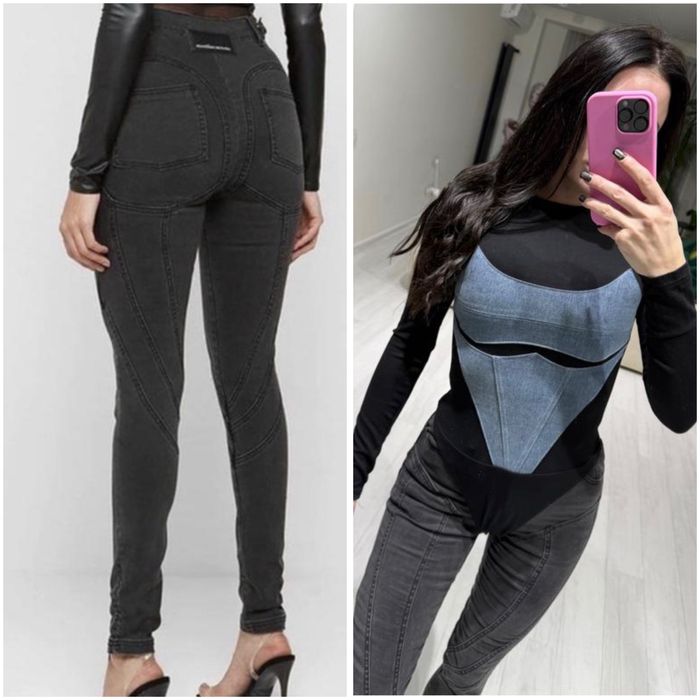 Джинси та боді maniere de voir