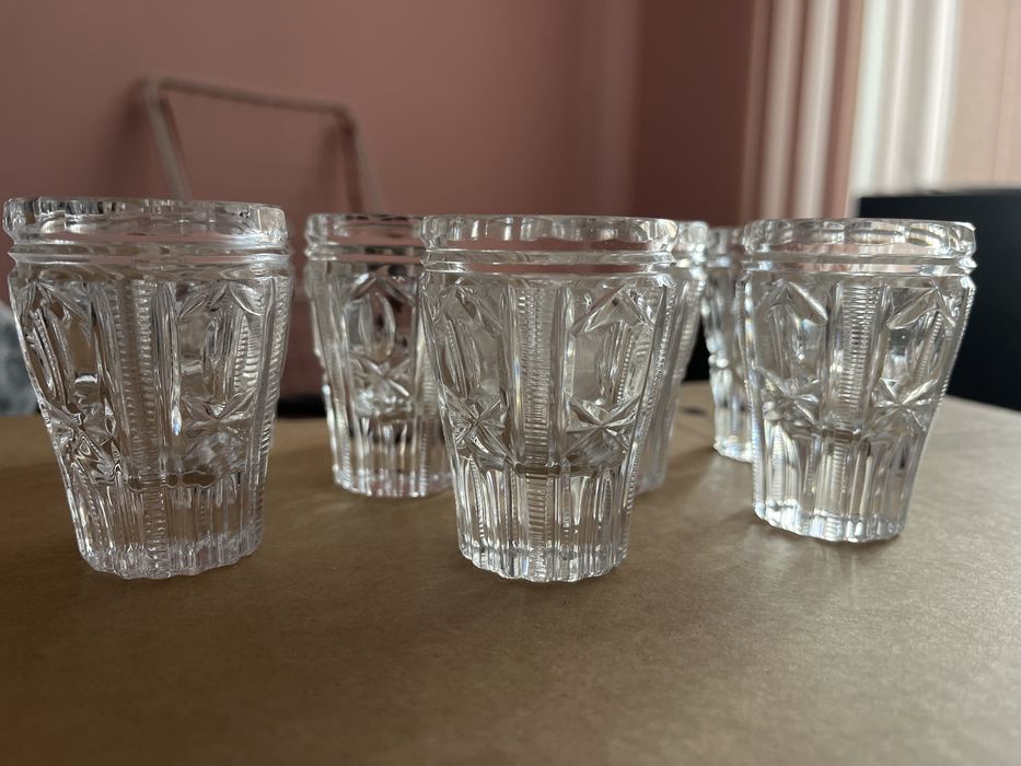 Рюмки хрустальные