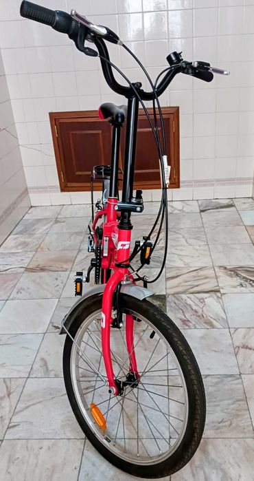 Bicicleta Dobrável 20" - 6 velocidades