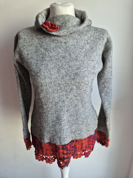 Sweter wełniany golf oldschool Marc O'Polo 38/M