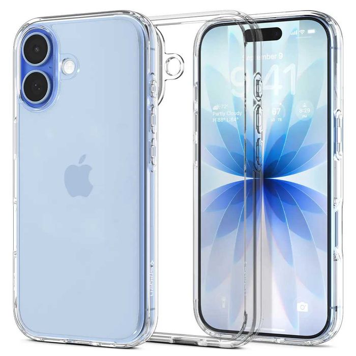 Чехол Spigen Ultra Hybrid для iPhone 17 Crystal Clear