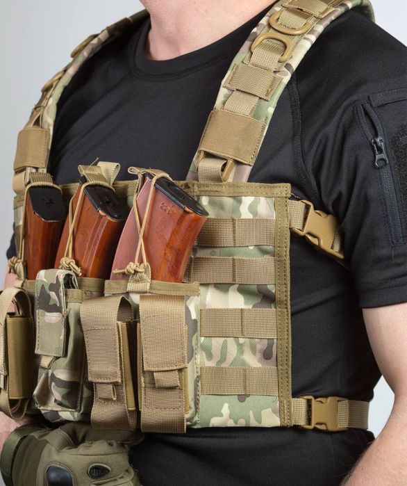 ‼️Розпродаж‼️ тактичний нагрудник Chest rig Ліфчик
