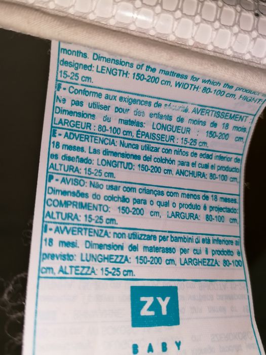 Barreira Segurança cama criança
