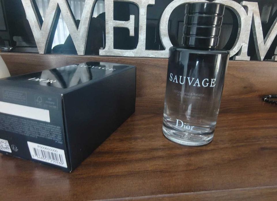 Woda Dior Sauvage po Goleniu