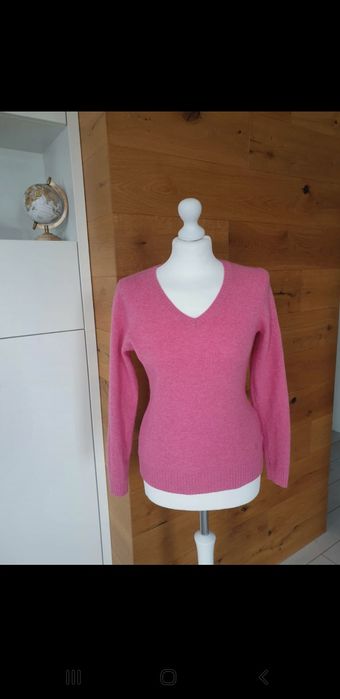 Christian Berg pure wool sweterek V-neck, S