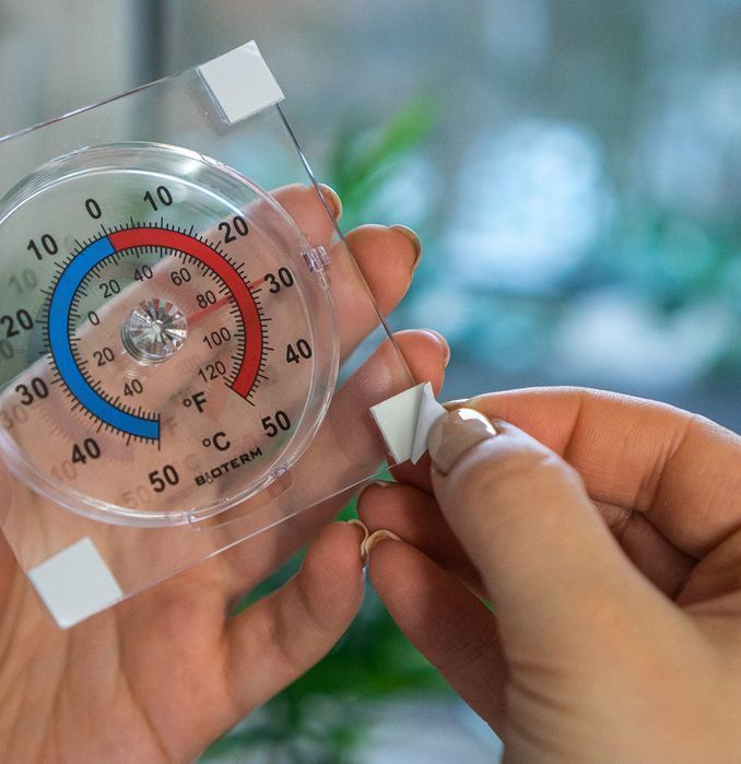 Termometr Zewnętrzny Zaokienny Przyklejany