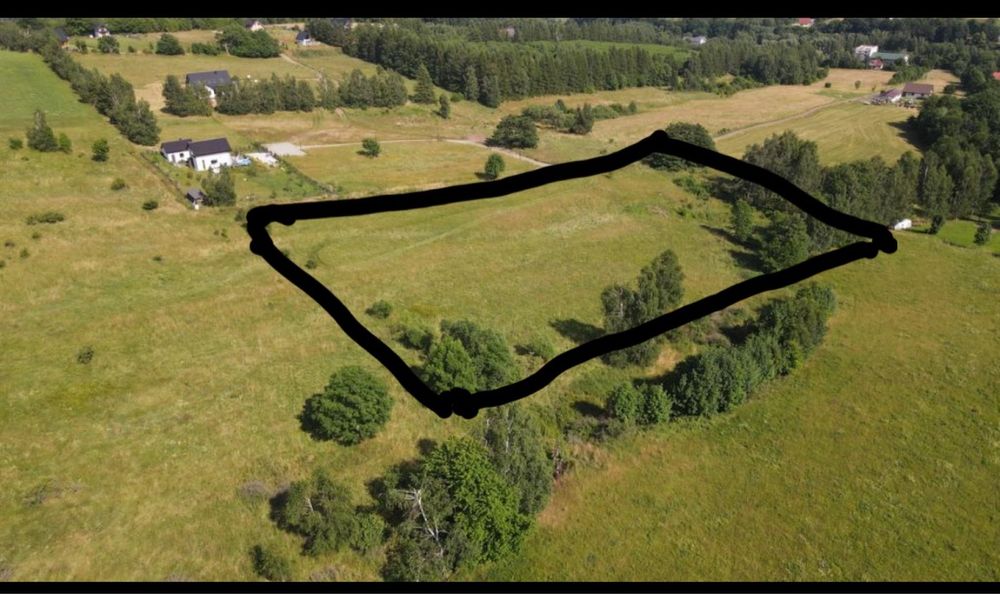 Działka budowlana w Łomnicy 48/5   3420 m2 możliwa zamiana!!