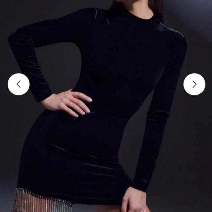 Платье вечернее новое велюр XL, L, M