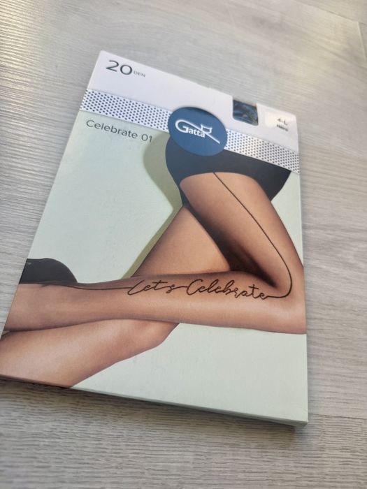 Rajstopy Gatta Celebrate 01 | "Let’s Celebrate" | 20 DEN | 4-L | NOWE