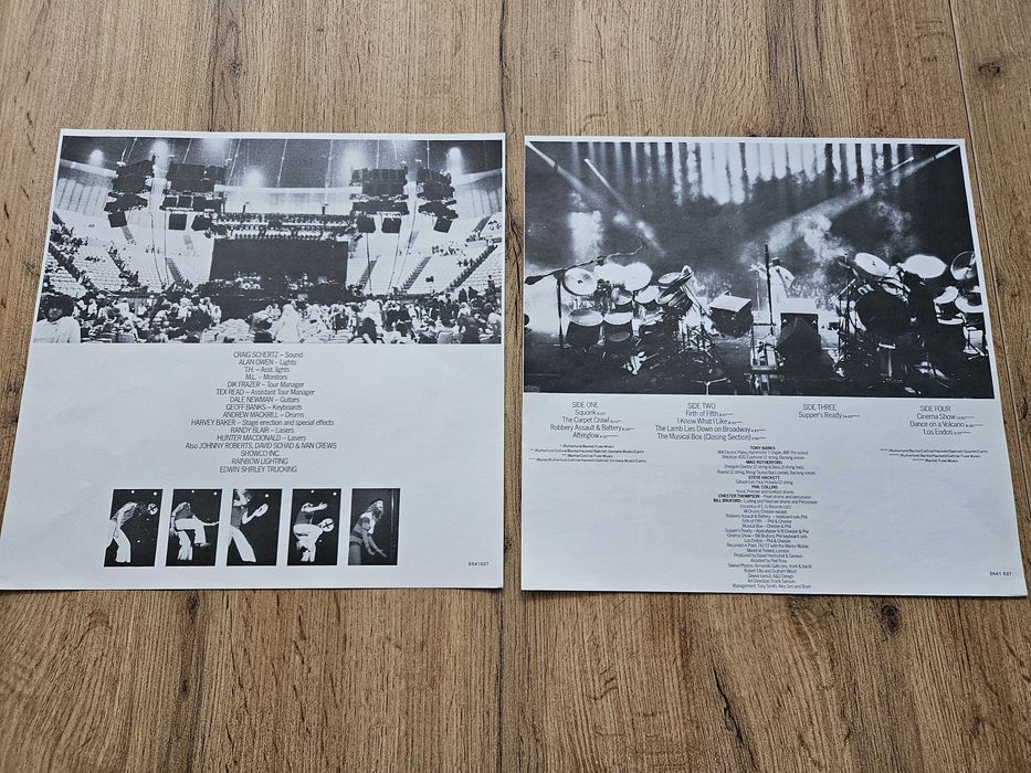 GENESIS Seconds Out 2 LP 1977 Charisma NM Bez rysek, papierówek OKAZJA